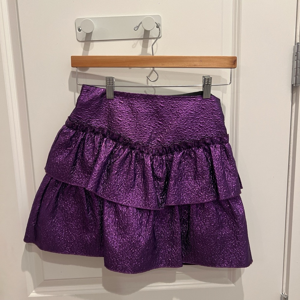 Zara purple skirt